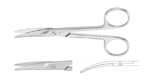 МАЙО НОЖИЦІ ВИГНУТІ 155MM